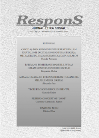 Image of Respons: Jurnal Etika Sosial